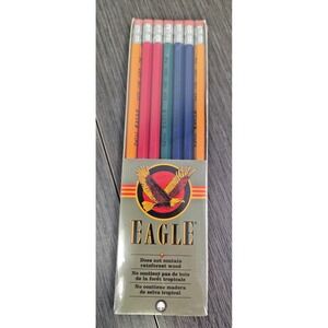 Berol EAGLE 224 Pencils HB 2 (1 ) Sealed pack of 7 USA Made Vintage